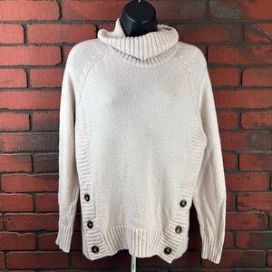 Evolution Women's Medium Pink Cowl Neck Sweater – Cozy &‎ Stylish